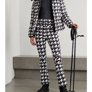 NWT size M perfect moment aurora houndstooth ski pant